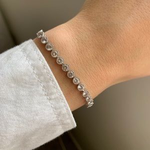 925 Sterling Silver Charm Bracelet